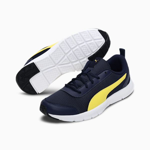 Racer Youth Shoes, Peacoat-Blazing Yellow