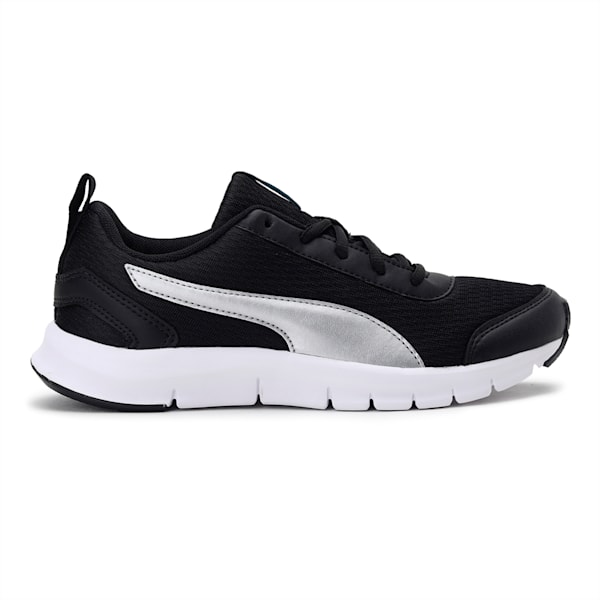 Racer Youth Sneakers, Puma Black-ARUBA BLUE-Silver, extralarge-IND