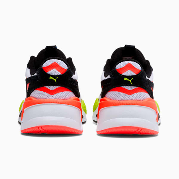 RS-X³ Lava Blast Sneakers, Puma White-Puma Black-Lava Blast, extralarge