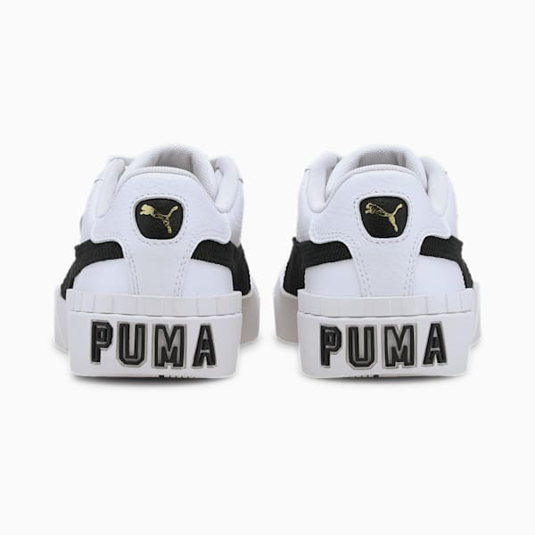 Cali Corduroy Women's Sneakers, Puma White-Puma Black, extralarge