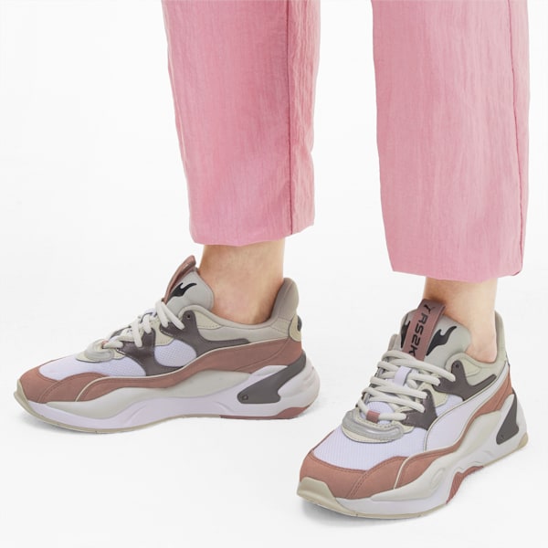 RS-2K Soft Metal Women's Trainers, Vaporous Gray-Misty Rose, extralarge