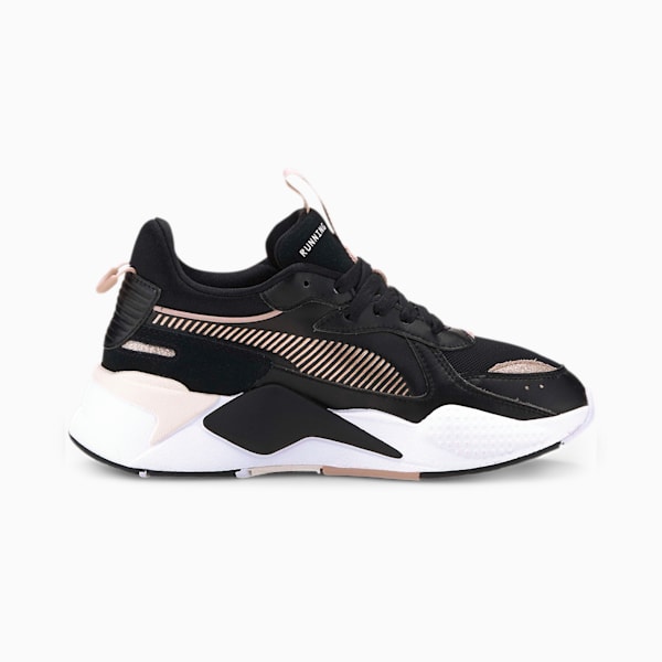 RS-X Mono Metal Women's Sneakers, Puma Black-Rose Gold, extralarge