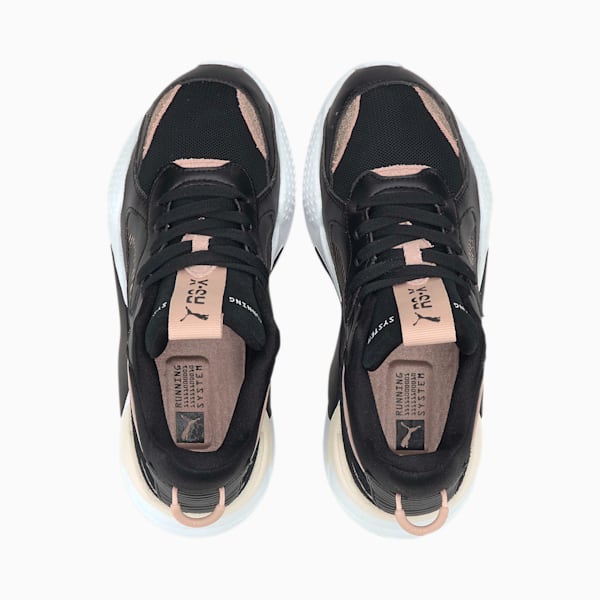 RS-X Mono Metal Women's Sneakers, Puma Black-Rose Gold, extralarge