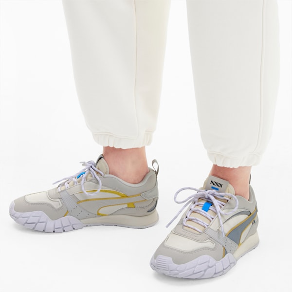 Kyron Midnight Sun Women's Sneakers, Marshmallow-Glacier Gray, extralarge