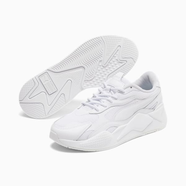 RS-X³ Blank Sneakers, Puma White-Puma White-Puma White, extralarge