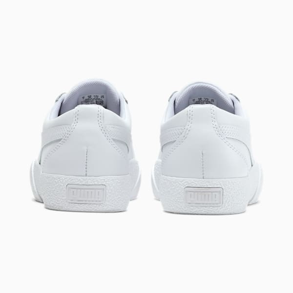 Puma white canvas sneakers store