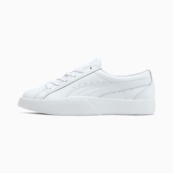 Love Blank Women's Sneakers, Puma White-Puma White-Puma White, extralarge