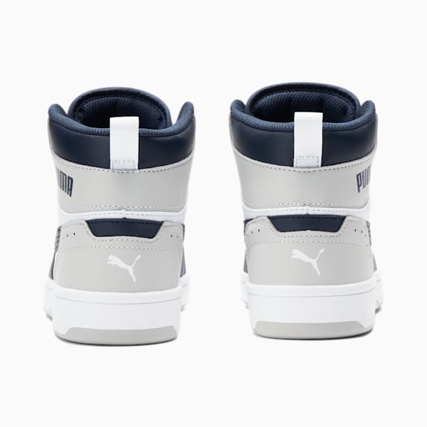Rebound JOY Sneakers JR, Puma White-Parisian Night-Gray Violet