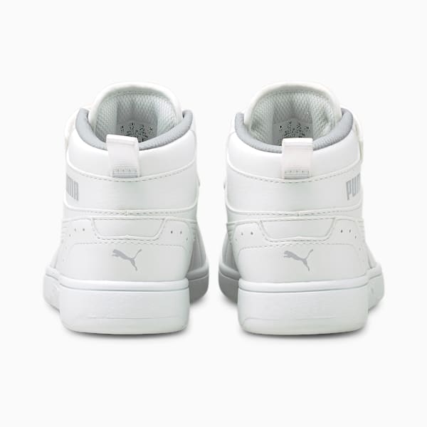 Rebound JOY SoftFoam+ Kids' Shoes, Puma White-Puma White-Limestone, extralarge-IND