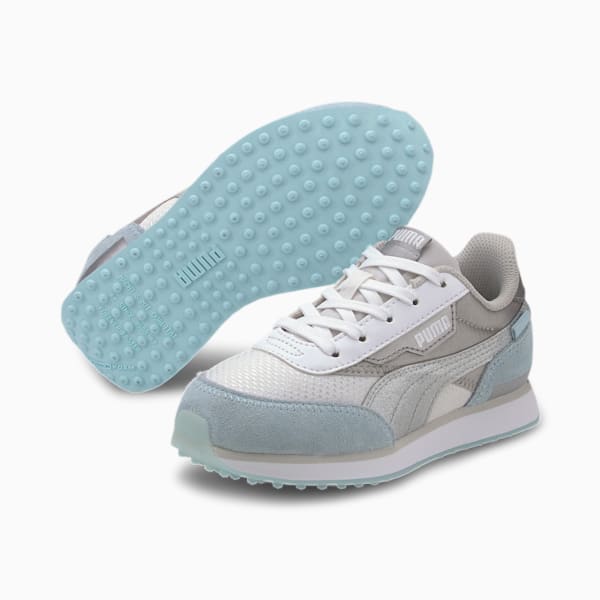 Future Rider Arctic Little Kids' Shoes, Puma White-Omphalodes, extralarge