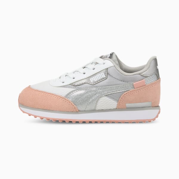 Future Rider Arctic Little Kids' Shoes, Puma White-Peachskin, extralarge