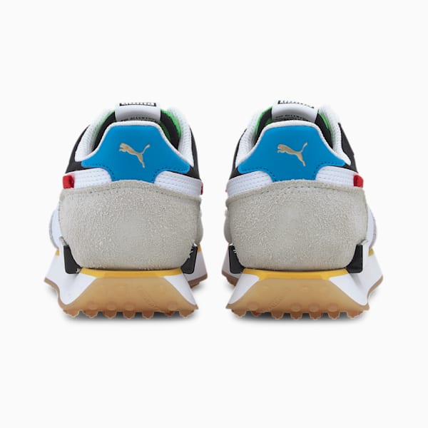 Future Rider WH Kids' Sneakers JR, Puma White-Puma Black, extralarge