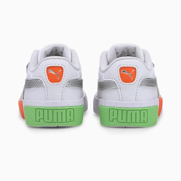 Cali Crazy Toddler Shoes, Puma White-Glowing Pink, extralarge