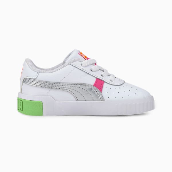 Cali Crazy Toddler Shoes, Puma White-Glowing Pink, extralarge