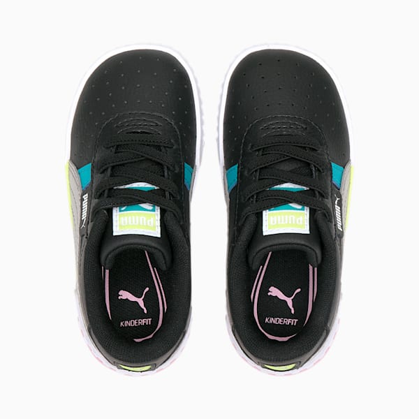 Cali Crazy Toddler Shoes, Puma Black-Viridian Green, extralarge