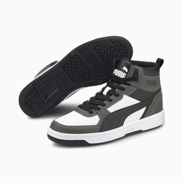 Rebound Joy Men's Sneakers, Dark Shadow-Puma Black-Puma White, extralarge-IND
