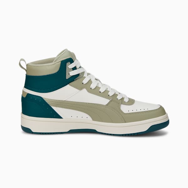 Rebound JOY Sneakers, Vaporous Gray-Pebble Gray-Varsity Green