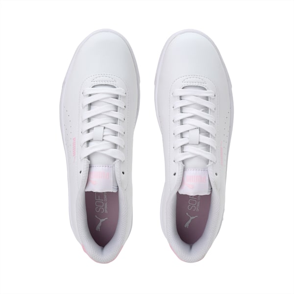Court Pure SoftFoam+ Sneakers, Puma White-Puma White-Pink Lady, extralarge-IND