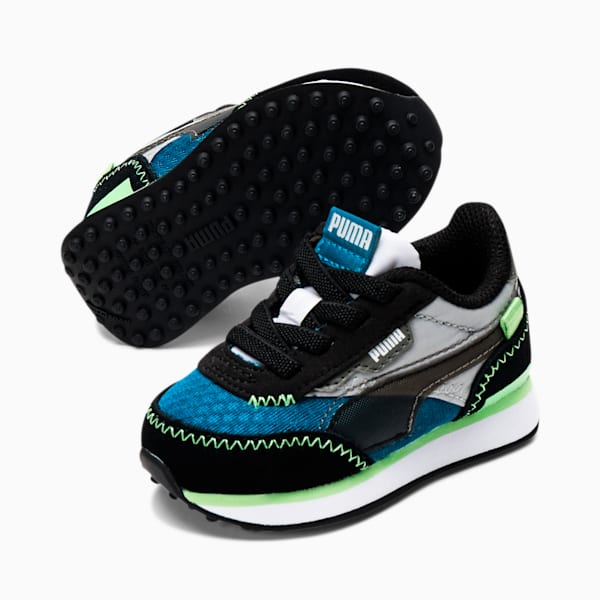 Future Rider City Attack Toddler Shoes, Digi-blue-Gray Violet, extralarge