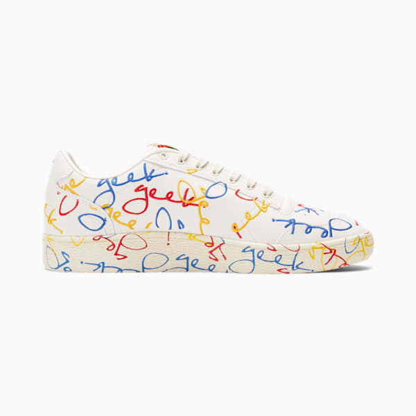 PUMA x FASHION GEEK Ralph Sampson Lo Sneakers, Marshmallow, extralarge