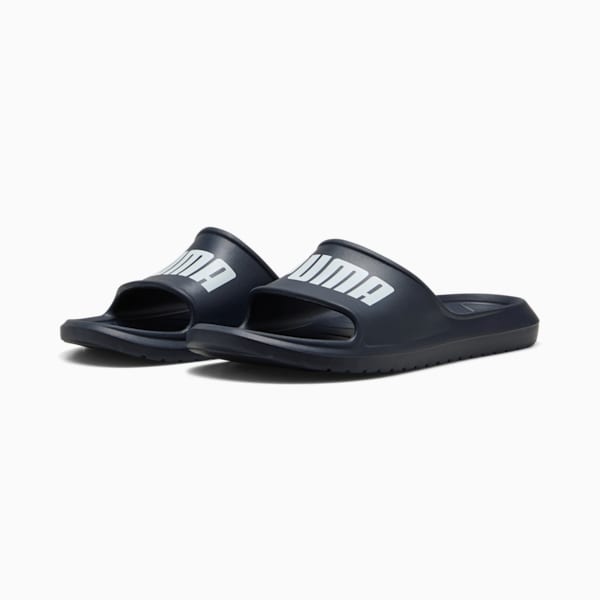 Divecat V2 Lite Unisex Slides, Peacoat-Puma White, extralarge-IND