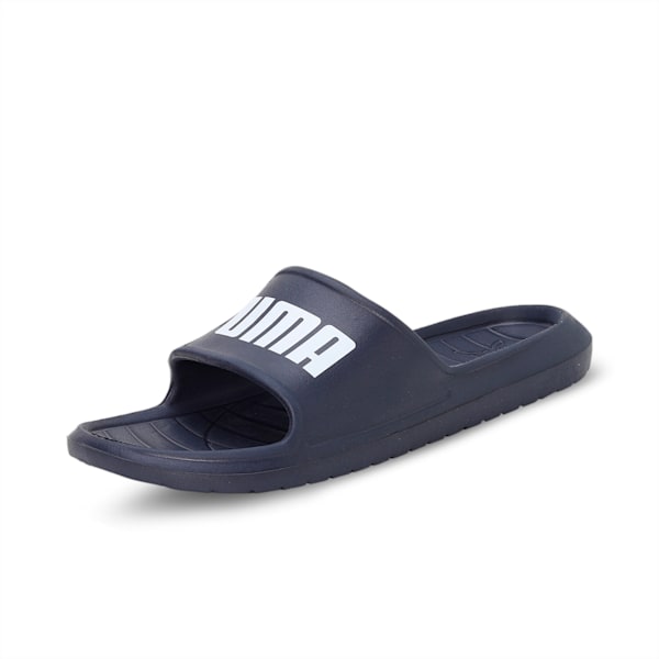 Divecat V2 Lite Unisex Slides, Peacoat-Puma White, extralarge-IND