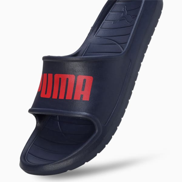 Divecat V2 Lite Slides, Peacoat-High Risk Red, extralarge-IND