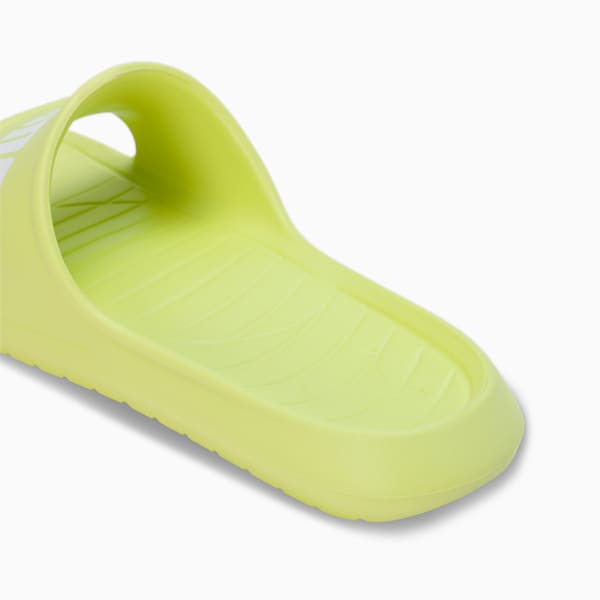 Divecat V2 Lite Slides, Lime Sheen-PUMA White, extralarge-IND