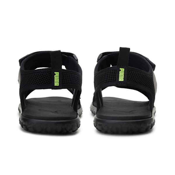 Cruise Comfort V1 Men's Sandals, Puma Black-Limepunch