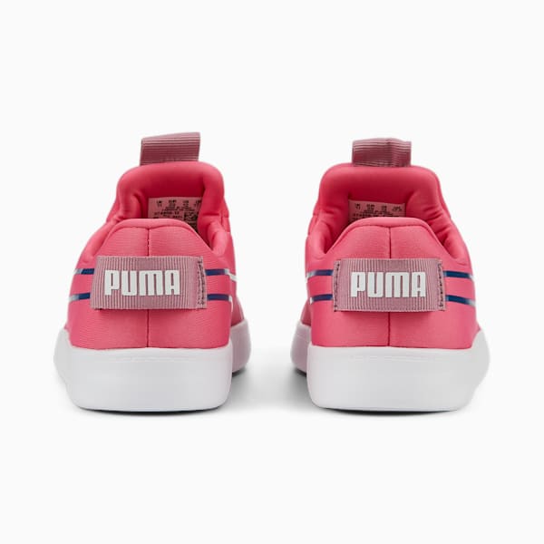 Courtflex V2 Slip On Kids' Sneakers, Sunset Pink-Sodalite Blue, extralarge-IDN