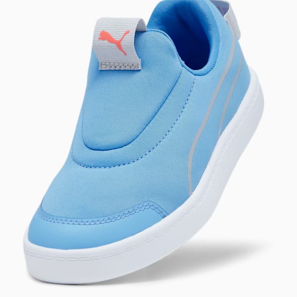 Courtflex V2 Slip On Kids' Sneakers, Regal Blue-Cool Light Gray, extralarge-IDN