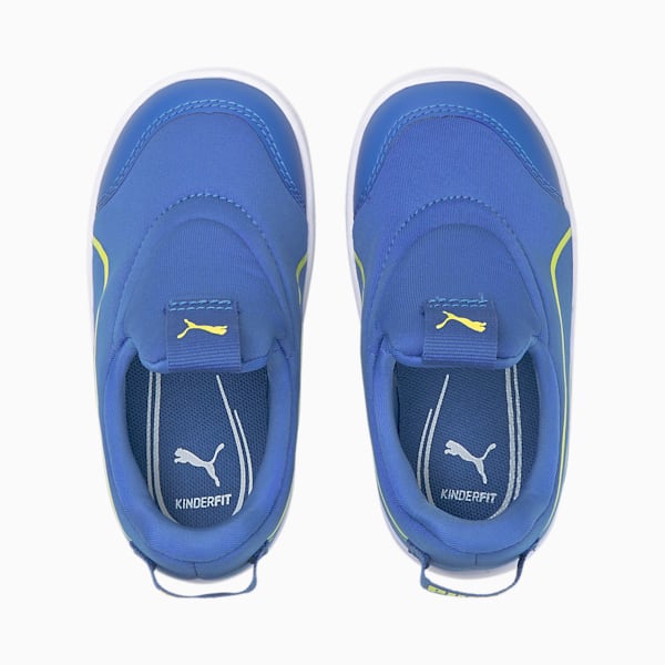 Courtflex v2 Slip-On Babies' Trainers, Star Sapphire-Nrgy Yellow
