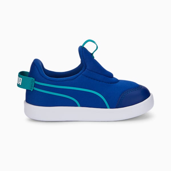 Courtflex v2 Slip-On Toddlers Sneakers, Sodalite Blue-Deep Aqua, extralarge-IND