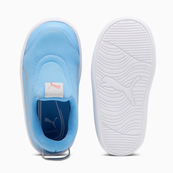 Courtflex v2 Toddlers' Slip-On Shoes, Regal Blue-Cool Light Gray, extralarge-IND