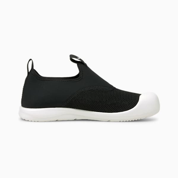 Aquacat Shield Kids' Sandals, Puma Black-Puma White, extralarge-IND
