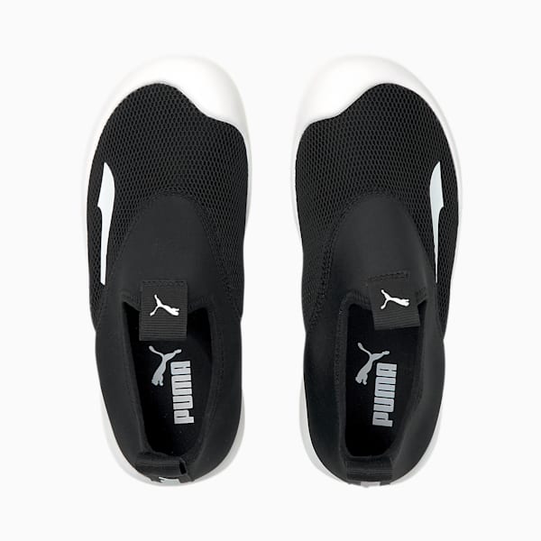 Aquacat Shield Kids' Sandals, Puma Black-Puma White, extralarge-IND