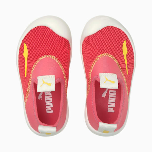 ベビー プーマ アクアキャット シールド サンダル 12-16.5cm, Sun Kissed Coral-Celandine, extralarge-JPN