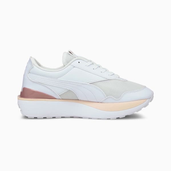 クルーズ ライダー ウィメンズ スニーカー, Puma White-Cloud Pink, extralarge-JPN