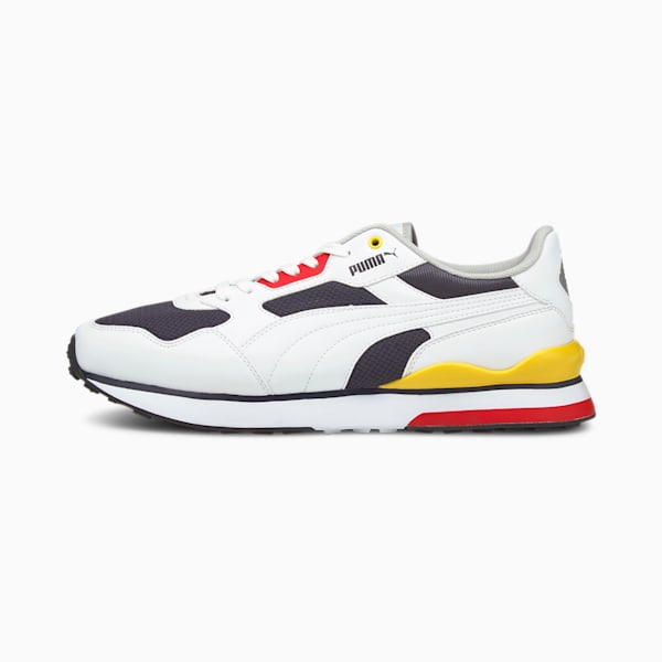 PUMA R78 Future Unisex Sneakers, Puma White-Puma White-Puma New Navy, extralarge-IND