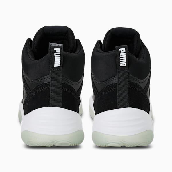 Rebound Future Evo Unisex Sneakers, Puma Black-Puma White, extralarge-IND