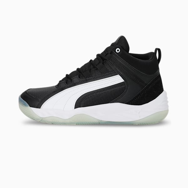 Rebound Future Evo Sneakers, Puma Black-Puma White, extralarge-IND