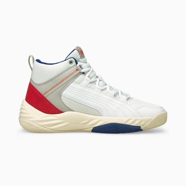 Rebound Future Evo Sneakers, Puma White-Surf The Web-High Risk Red-Gray Violet, extralarge-IND