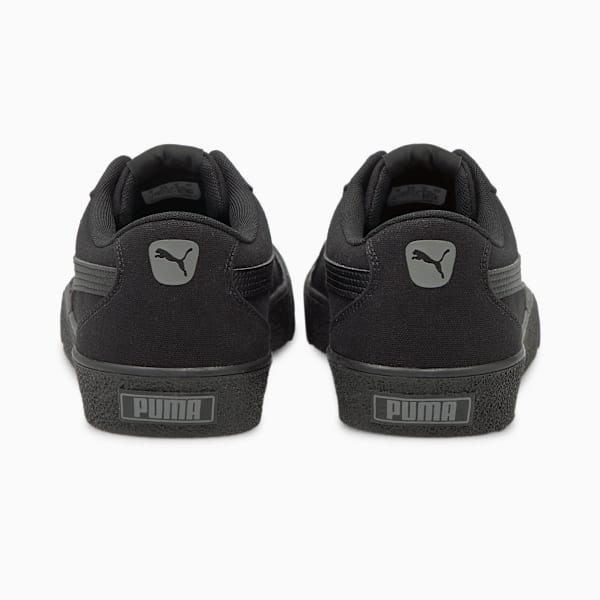 C-Skate Men's Classic Canvas Sneakers, Puma Black-Puma Black, extralarge-IND