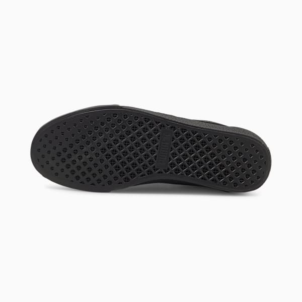 C-Skate Men's Classic Canvas Sneakers, Puma Black-Puma Black, extralarge-IND