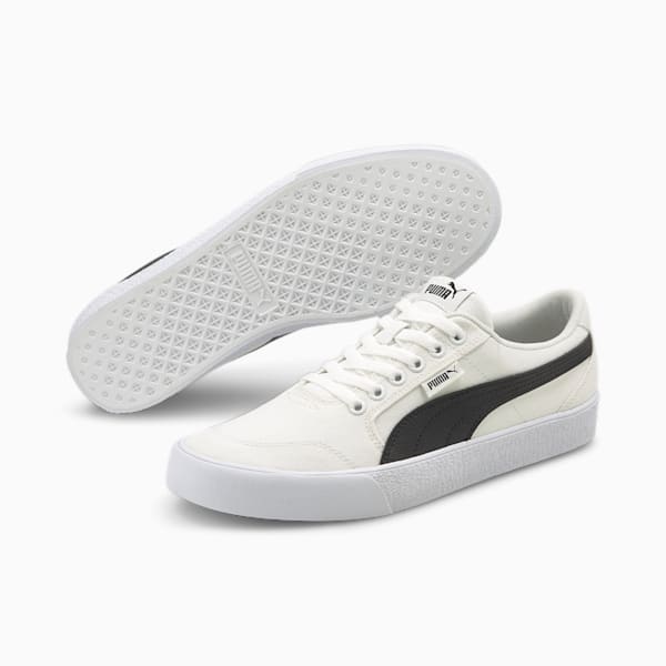 C-Skate Men's Sneakers, Puma White-Puma Black, extralarge