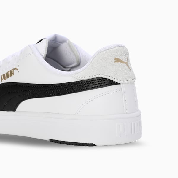 Serve Pro Lite Sneakers, Puma White-Puma Black-Puma Team Gold, extralarge-IND