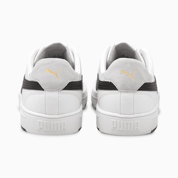 Serve Pro Lite Sneakers, Puma White-Puma Black-Puma Team Gold, extralarge