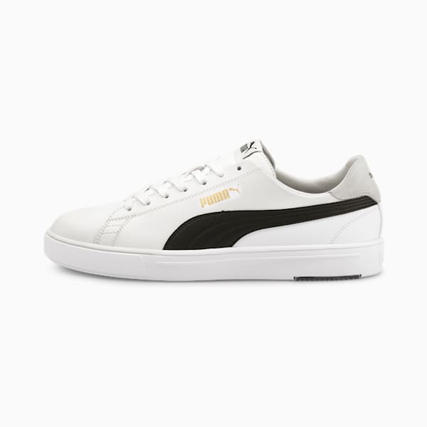 Baskets Serve Pro Lite, Puma White-Puma Black-Puma Team Gold, extralarge