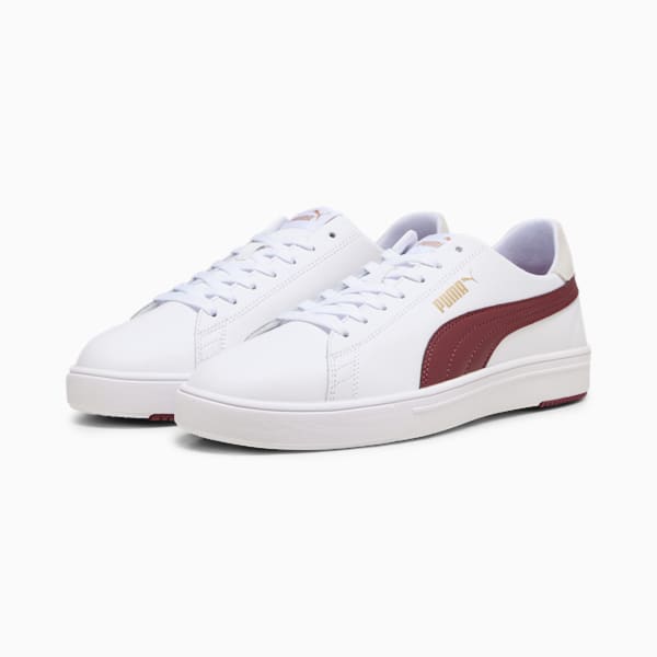 Baskets Serve Pro Lite, PUMA White-Dark Jasper-PUMA Gold, extralarge