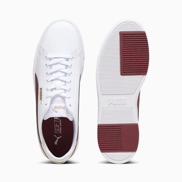 Serve Pro Lite Sneakers, PUMA White-Dark Jasper-PUMA Gold, extralarge